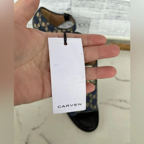 Carven Mesh and Lace open toe heels size 37/7 - Picture 13 of 17